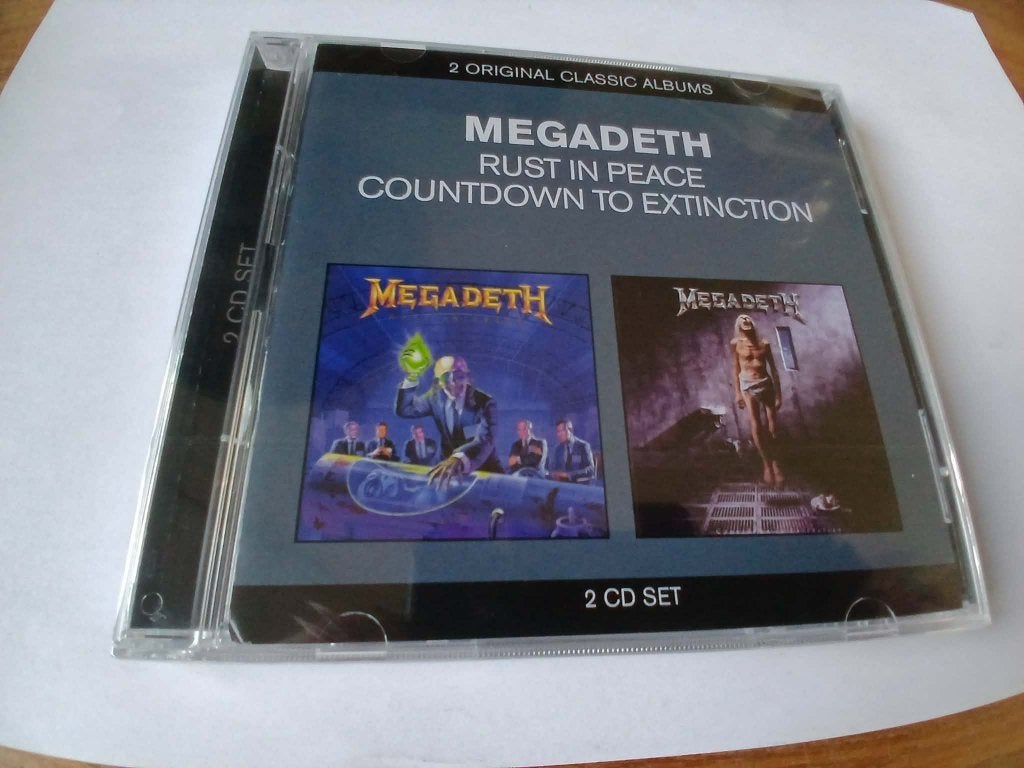 Megadeth - Rust In Peace / Countdown To Extinction (NIEUW), Heavy metal, Ophalen of Verzenden, Nieuw in verpakking, Album