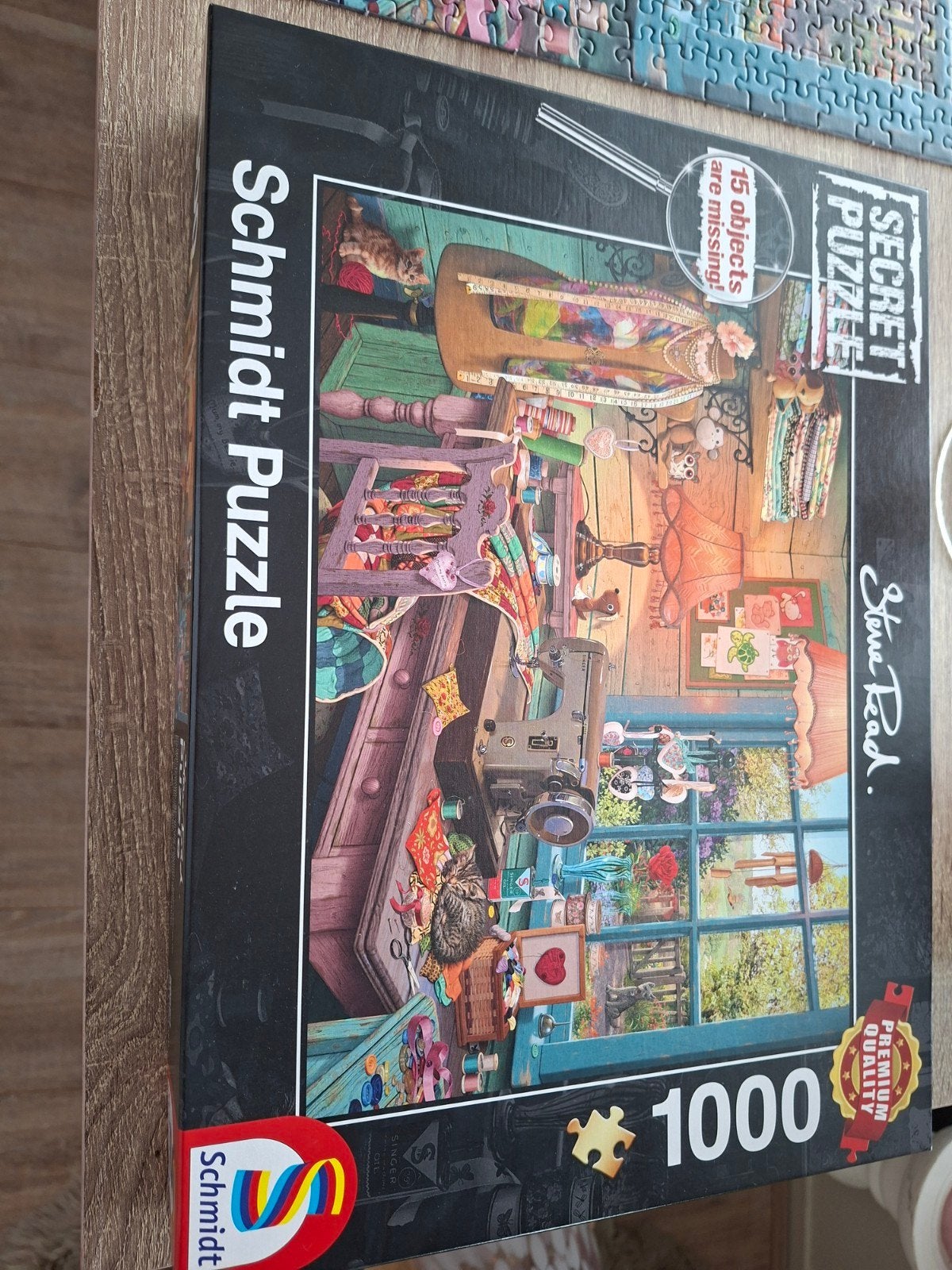 Schmidt puzzel 1000 stukjes, Ophalen, 500 t/m 1500 stukjes, Zo goed als nieuw
