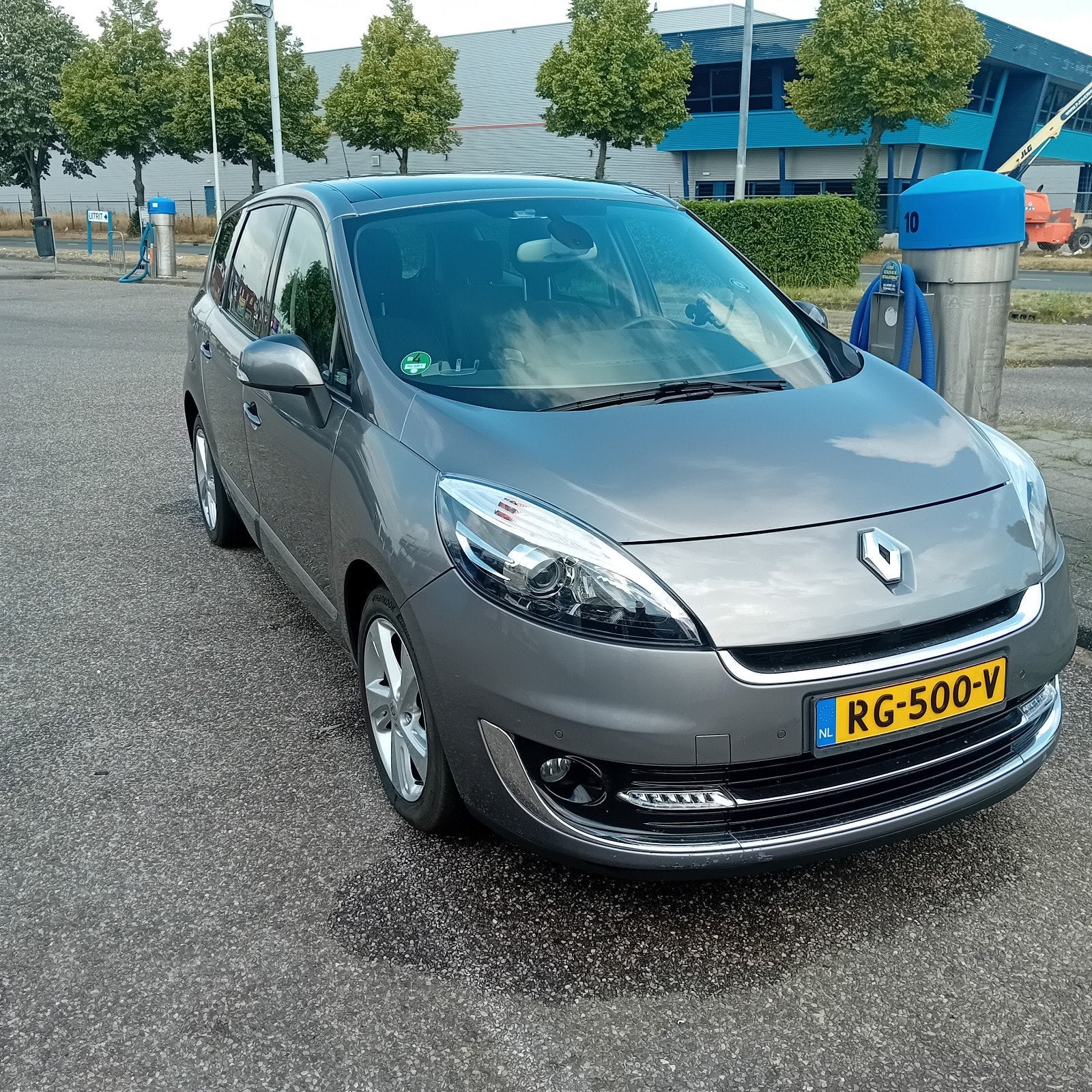 Renault Grand Scenic 7P 1.6 DCI 96KW 2012 Grijs, Auto's, Renault, Voorwielaandrijving, Euro 5, Zwart, 4 cilinders
