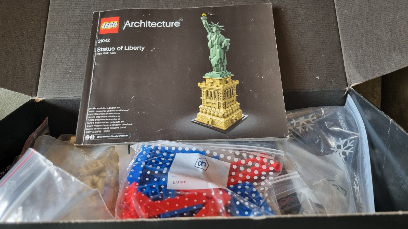 LEGO Architecture Statue of Liberty 21042, Compleet, Gebruikt, Lego, Architecture