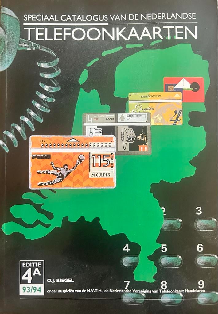 Speciaal Catalogus Nederlandse Telefoonkaarten 93/94, Verzamelen, Ophalen of Verzenden, Nederland