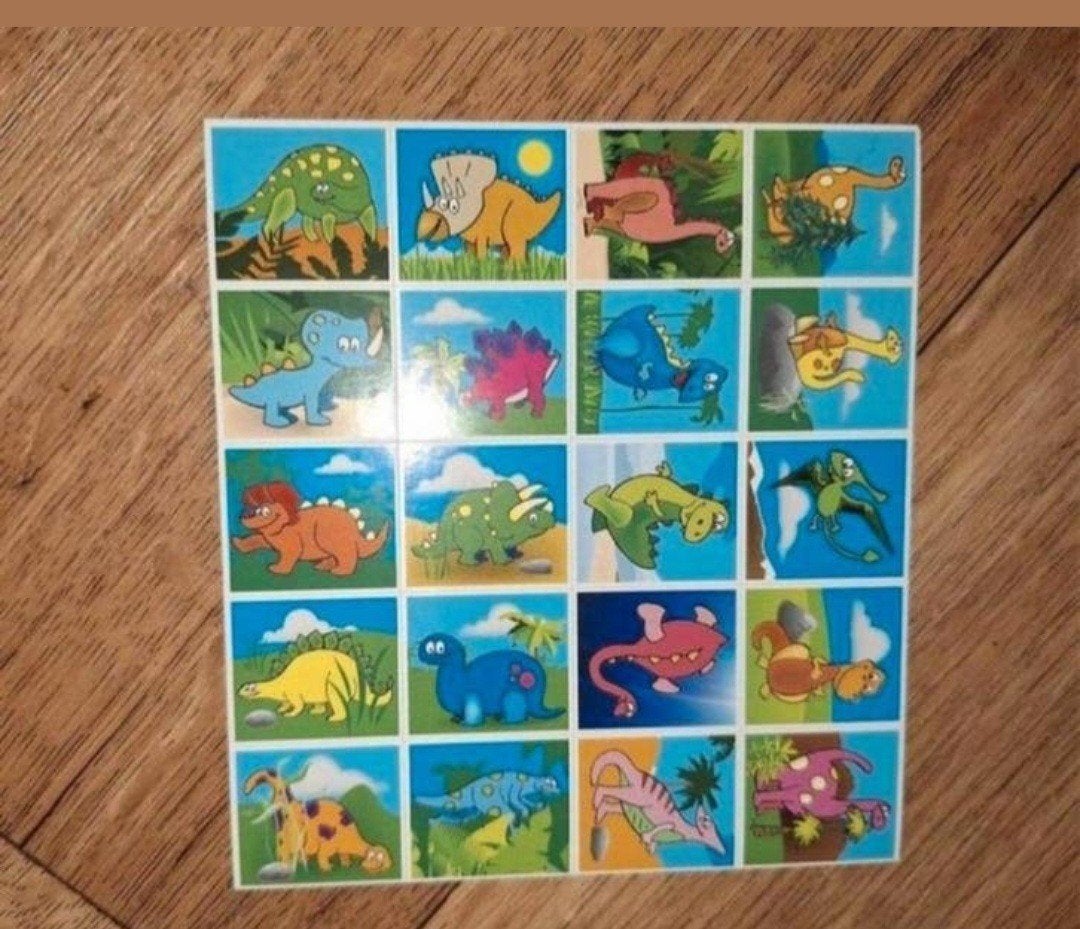 Dinosaurus Sticker Vel - 20 Unieke Dinos, Verzamelen, Ophalen of Verzenden, Nieuw