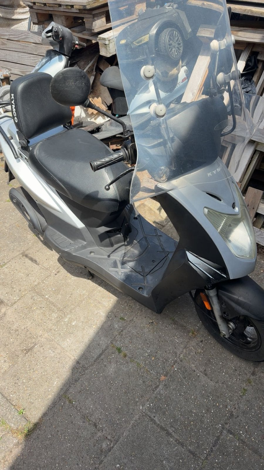 Kymco Agility Scooter - Goede staat, inclusief windscherm, Fietsen en Brommers, Scooters | Kymco, Gebruikt, Maximaal 45 km/u, Ophalen of Verzenden