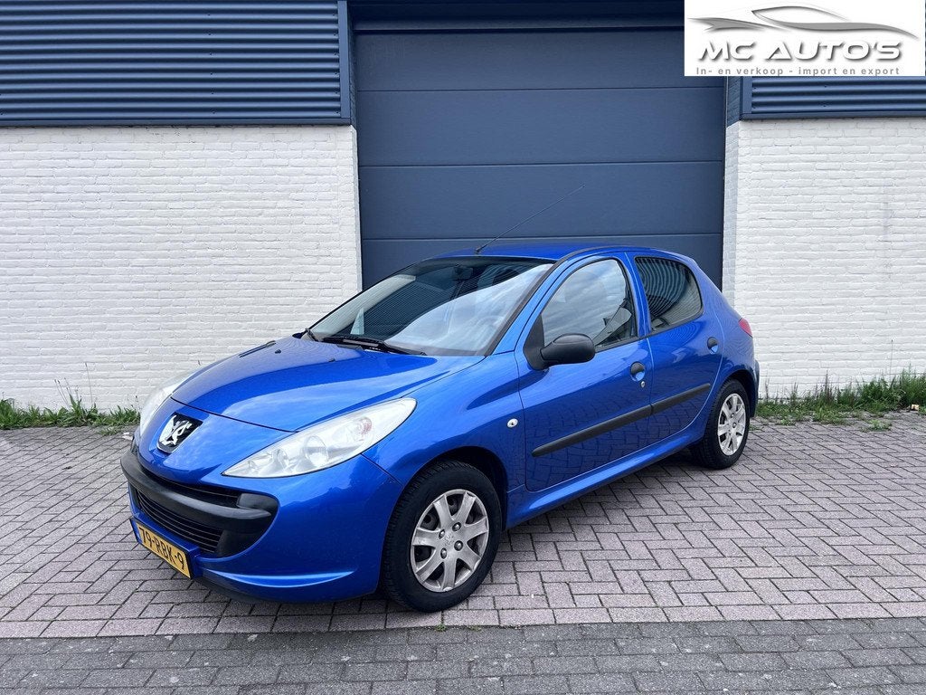 Peugeot 206 + 1.1 Accent Airco, Auto's, Voorwielaandrijving, Stof, Gebruikt, 4 cilinders