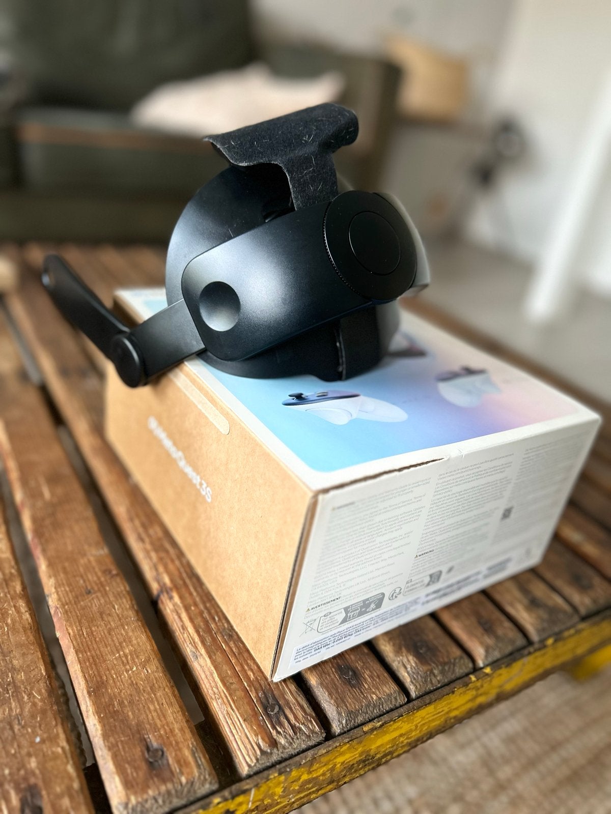 Oculus Quest 3S VR-bril  (lader niet inbegrepe