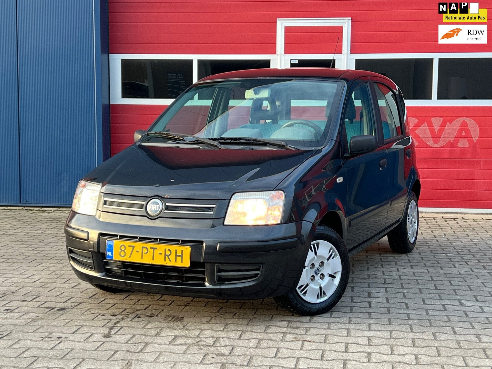 Fiat Panda 1.2 Dynamic | 28-11-2026 APK + 5-Drs Nu € 1.499, Auto's, Fiat, Voorwielaandrijving, Stof, Zwart, Origineel Nederlands