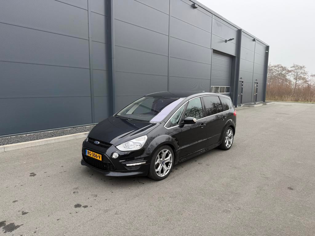 Ford S-Max 2.0 Stci 149KW Powershift 2010 Zwart 5 persoons!, Auto's, Ford, Particulier, S-Max, Achteruitrijcamera, Airbags, Airconditioning