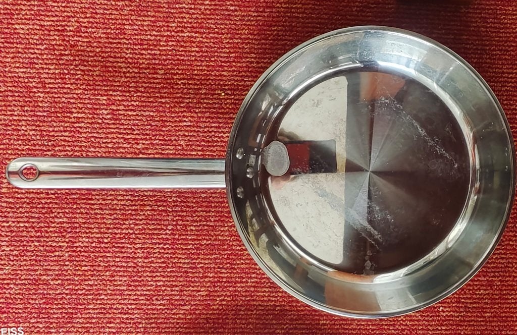 IKEA RVS koekenpan Ø28 cm, Ophalen, Koekenpan, Gebruikt, IKEA
