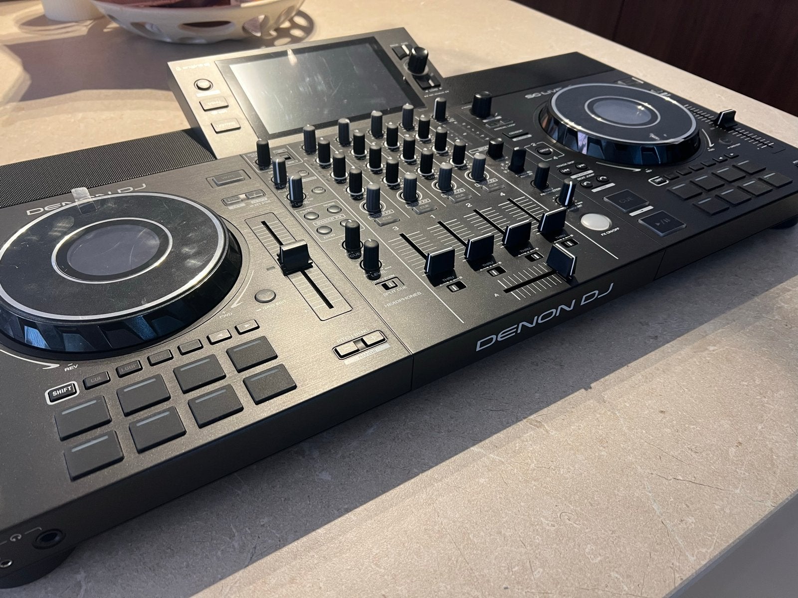 Denon DJ SC Live 4 - Zo goed als nieuw, compleet met doos, Ophalen of Verzenden, Zo goed als nieuw, Dj-set, Denon