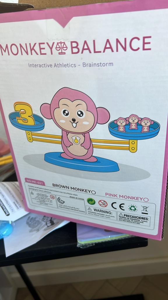 Monkey Balance Speelgoed, Ophalen of Verzenden, Zo goed als nieuw, Knutselen, Met licht