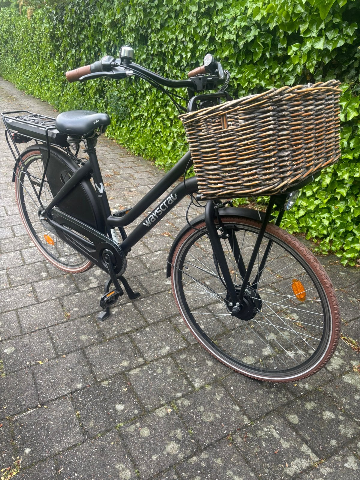 Elektrische fiets wayscal met voorrek, Zo goed als nieuw, 51 tot 55 cm, 50 km per accu of meer, Ophalen