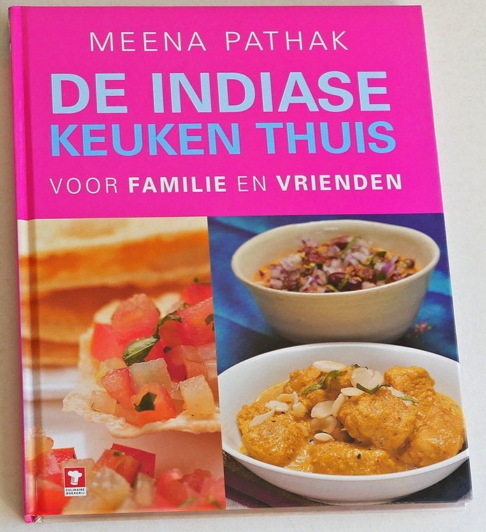 De Indiase keuken thuis voor familie en vrienden, Meena Pathak, Azië en Oosters, Ophalen of Verzenden, Zo goed als nieuw