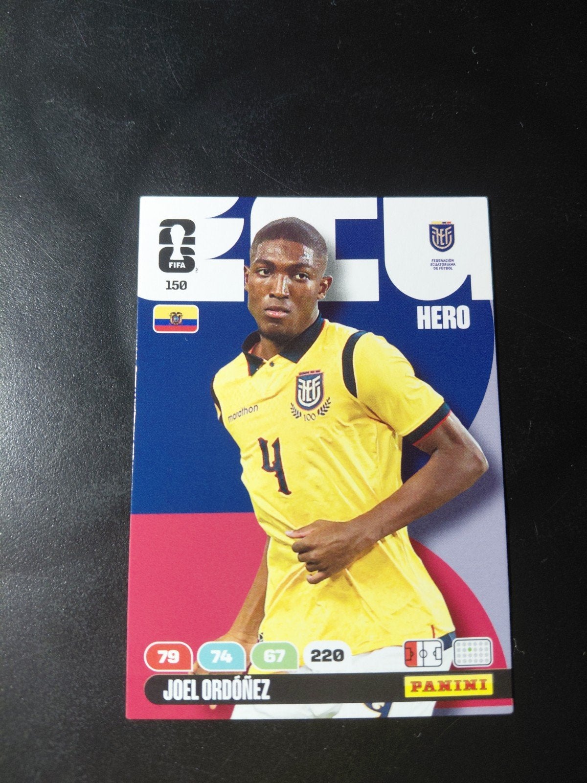Joel ordonez (ecuador) panini wk 2026, Verzenden, Nieuw, Buitenlandse clubs, Poster, Plaatje of Sticker