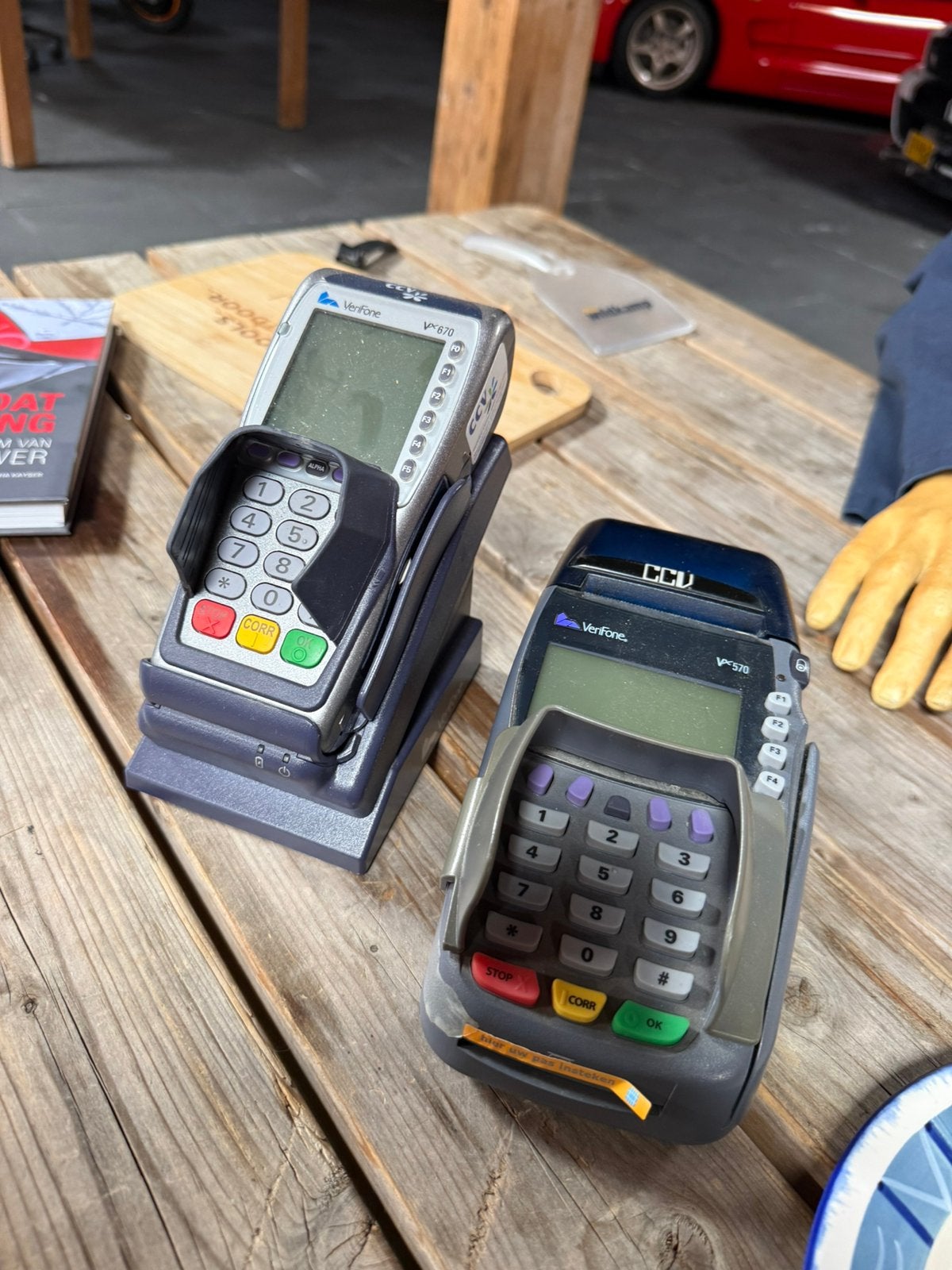 Verifone VX570 VX670 pin pinautomaat mobiel, Ophalen of Verzenden, Overige typen