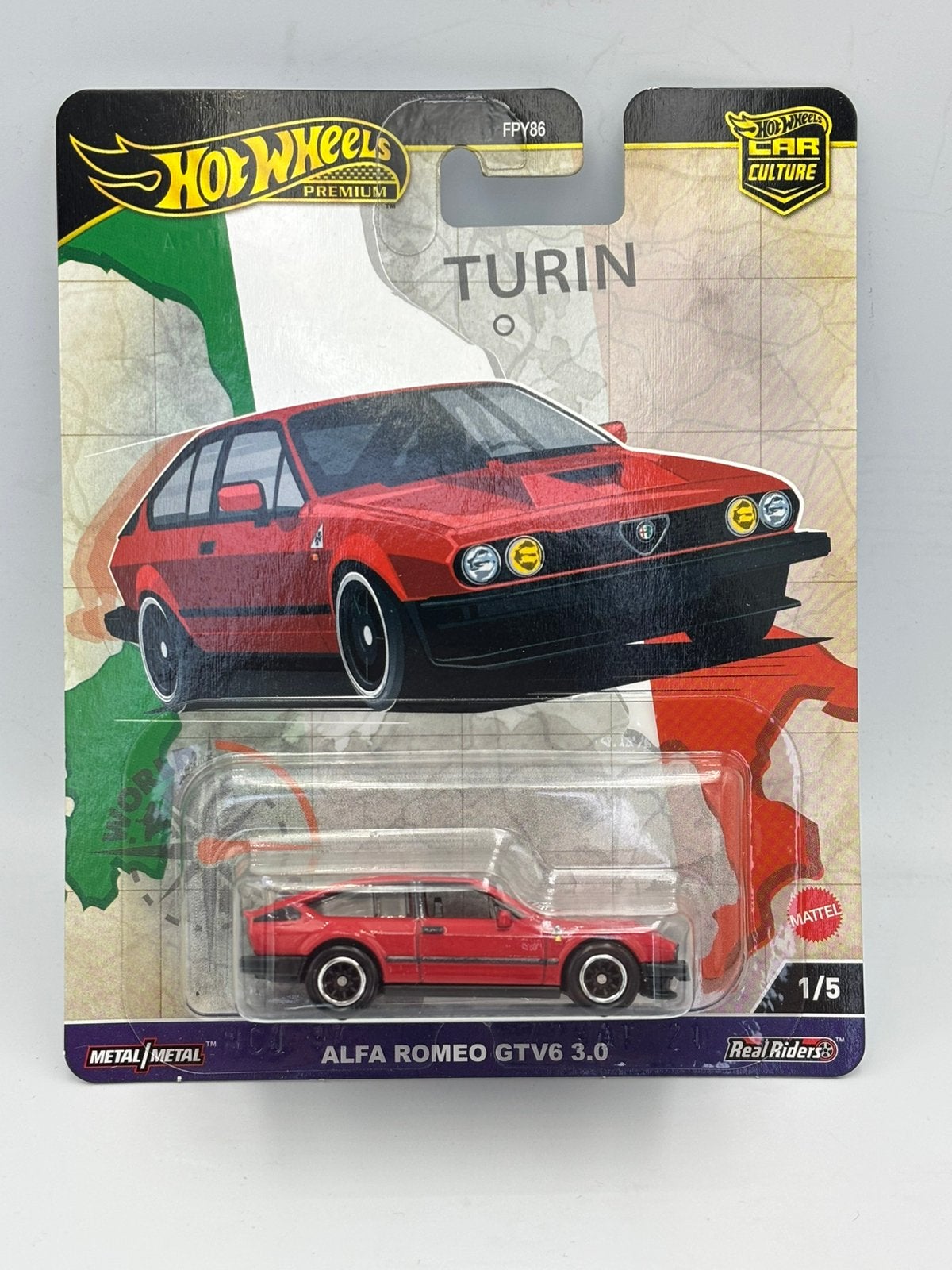 Hot Wheels Premium Alfa Romeo GTV6 3.0, Ophalen of Verzenden, Nieuw