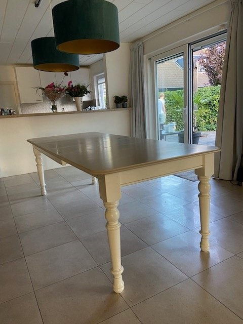 Uitschuifbare eettafel van Flamant, Ophalen, Gebruikt, 200 cm of meer, Klassiek, landelijk
