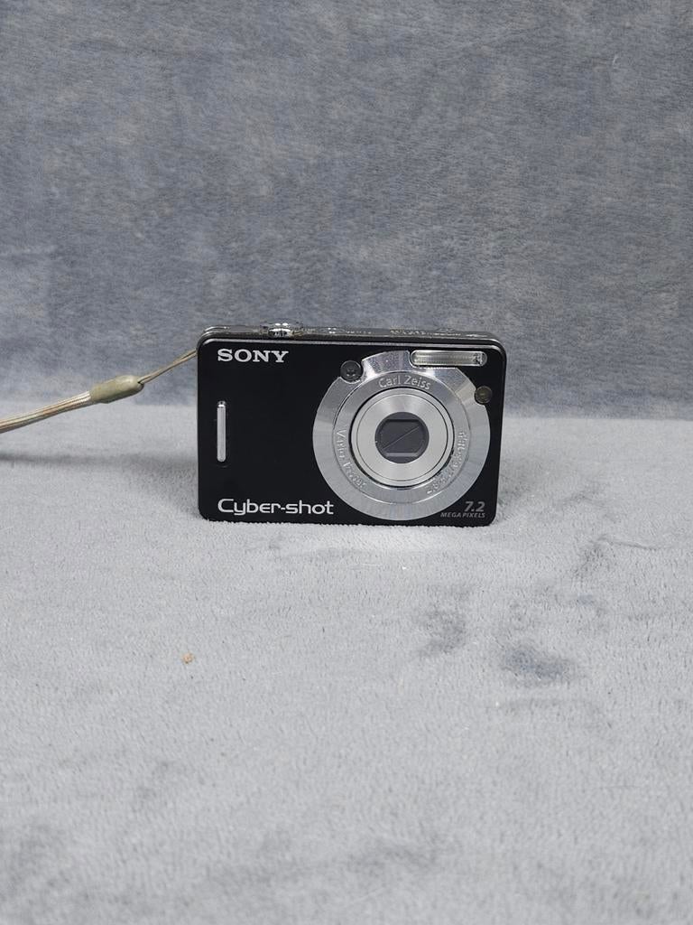 Sony Camera CyberShot DSC W55 Zwart 7.2MP Digicam Compact, ., Compact, Ophalen of Verzenden, Zo goed als nieuw