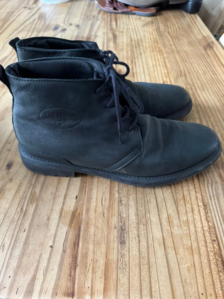 PME Legend halfhoge herenschoenen zwart maat 45, Ophalen of Verzenden, Gedragen, Zwart, Boots