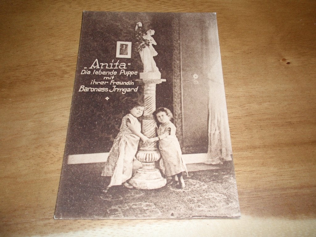 Anita und Baroness Irmgard Liliputaner Lilliputter, Verzenden, Voor 1920, Ongelopen, Sterren en Beroemdheden