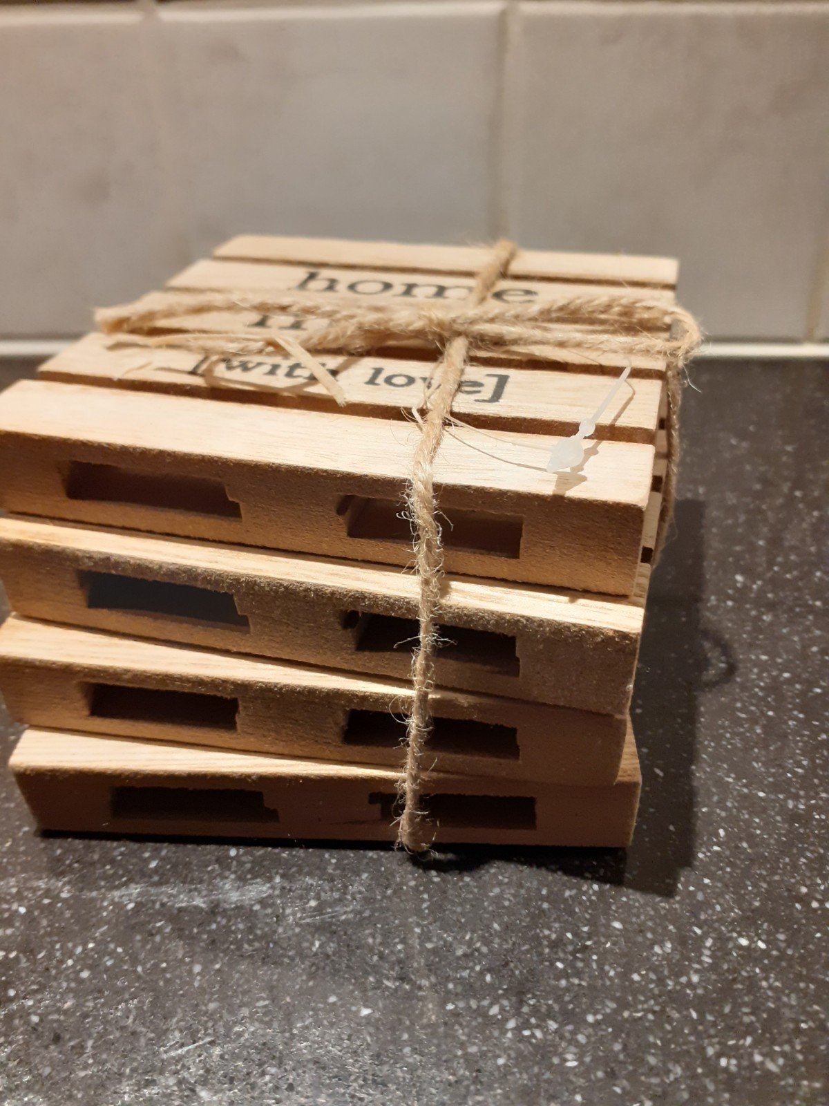 Onderzetters, Ophalen of Verzenden, Nieuw, Hout