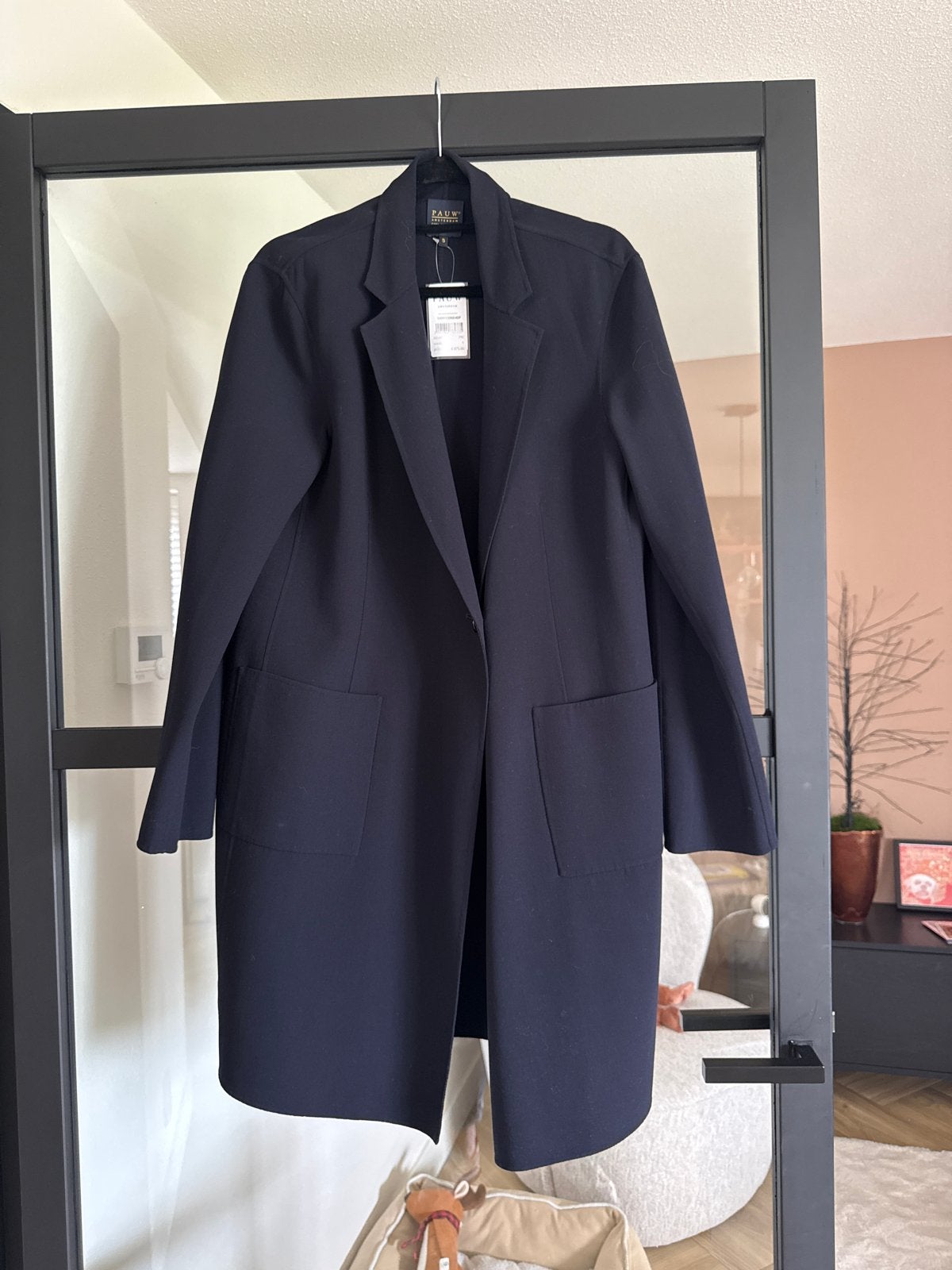 Pauw Amsterdam Blazer Maat L Nieuw, Ophalen of Verzenden, Nieuw, Maat 42/44 (L), Blauw