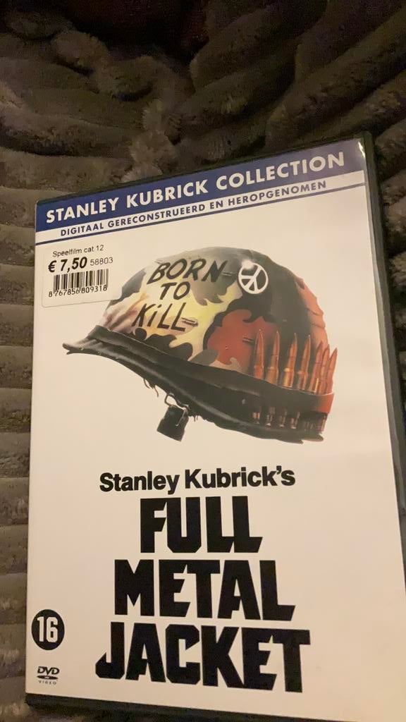 Stanley Kubrick’s Full Metal Jacket dvd, Vanaf 16 jaar, Ophalen of Verzenden, Zo goed als nieuw, Actie en Avontuur