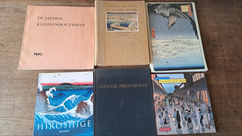 Collectie Japanse Kunstboeken, Boeken, Ophalen of Verzenden, Gelezen, Schilder- en Tekenkunst, Verschillende auteurs
