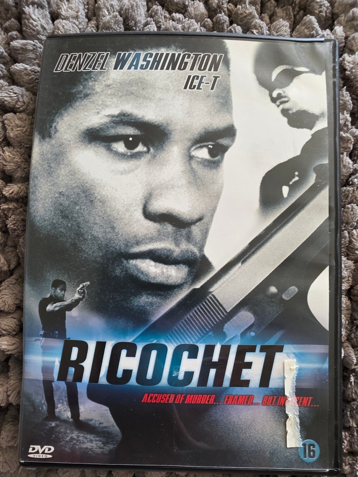 Ricochet DVD - Denzel Washington, Ice-T (Actiethriller), Vanaf 16 jaar, Nederlands, Actiethriller, Ophalen of Verzenden