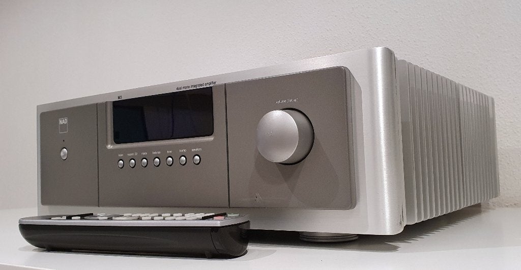 Geïntegreerde Dual Mono Versterker - NAD M3 (180W), S, S, 120 watt of meer, Stereo