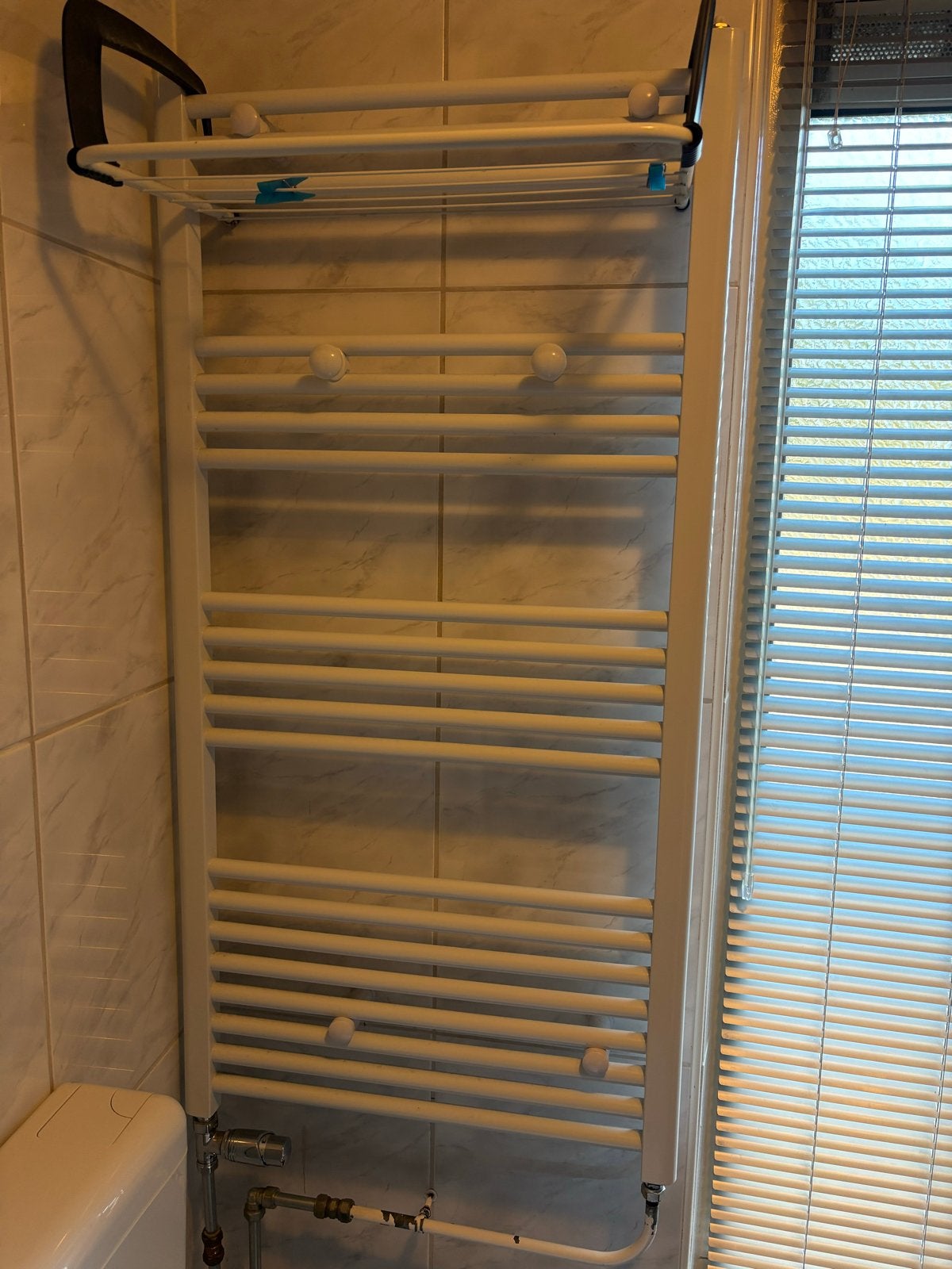 Witte handdoekradiator, Ophalen, Radiator, Minder dan 60 cm, 80 cm of meer