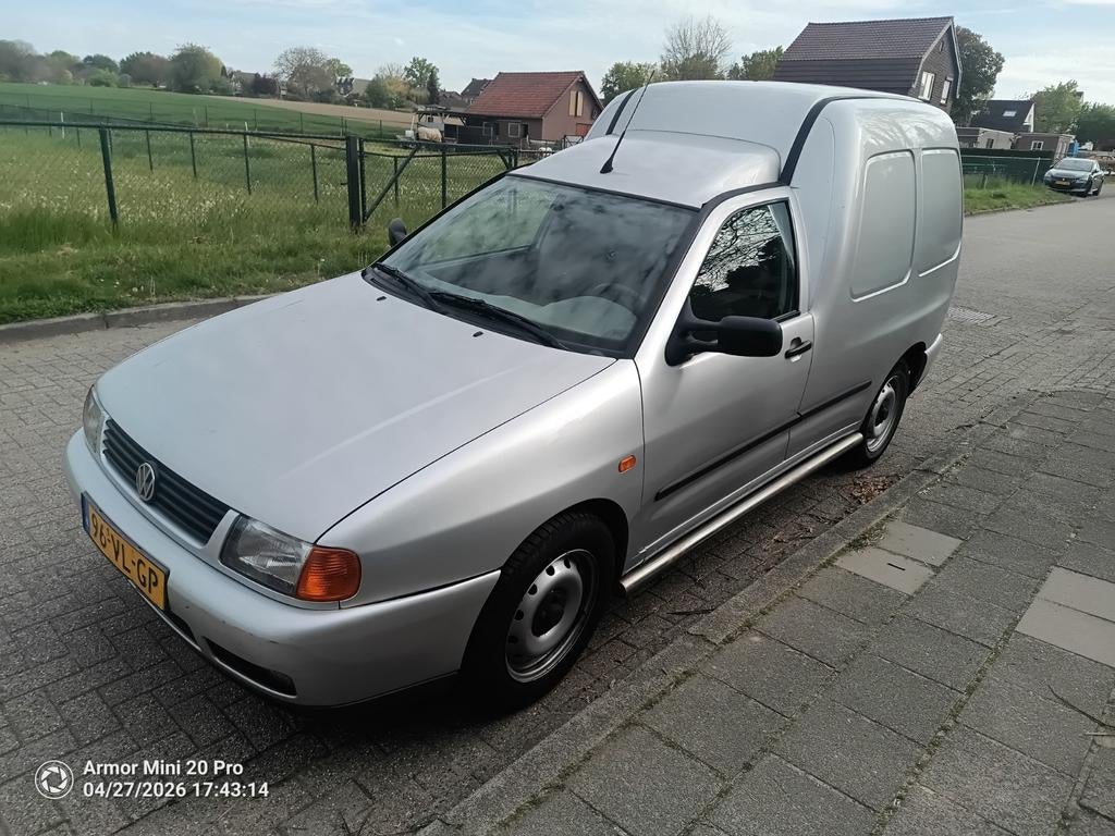 Volkswagen Caddy 1.9 TDI 66KW 1999, 4 cilinders, Volkswagen, Origineel Nederlands, Grijs