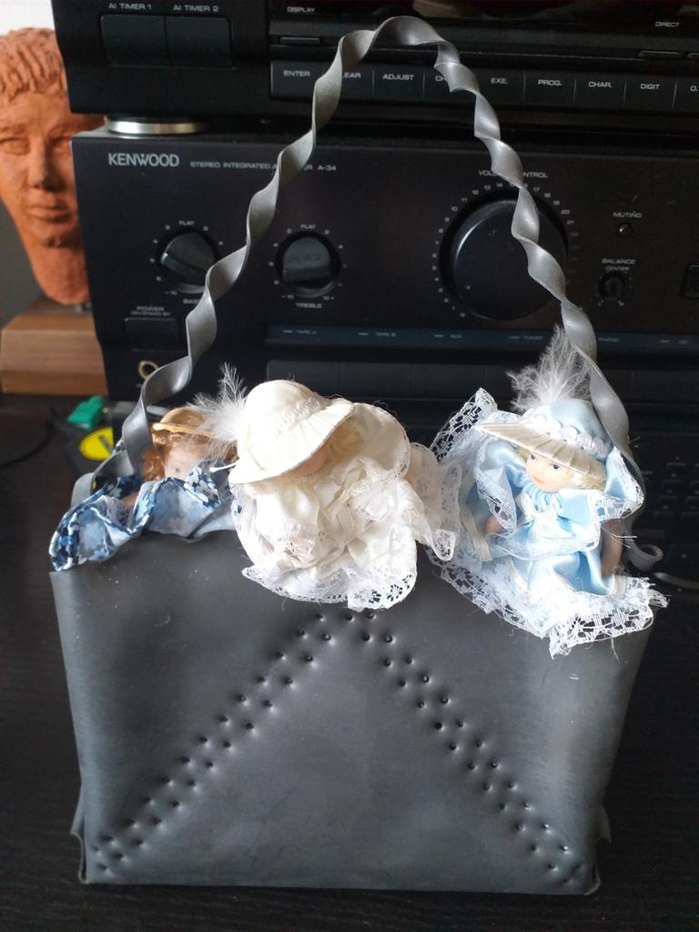 Loden sier tasje workshop, Ophalen of Verzenden, Gebruikt