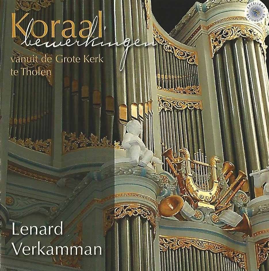 OrgelCD: Lenard Verkamman - Koraalbewerkingen Tholen, Ophalen of Verzenden, Zo goed als nieuw, Instrumentaal, Orgel