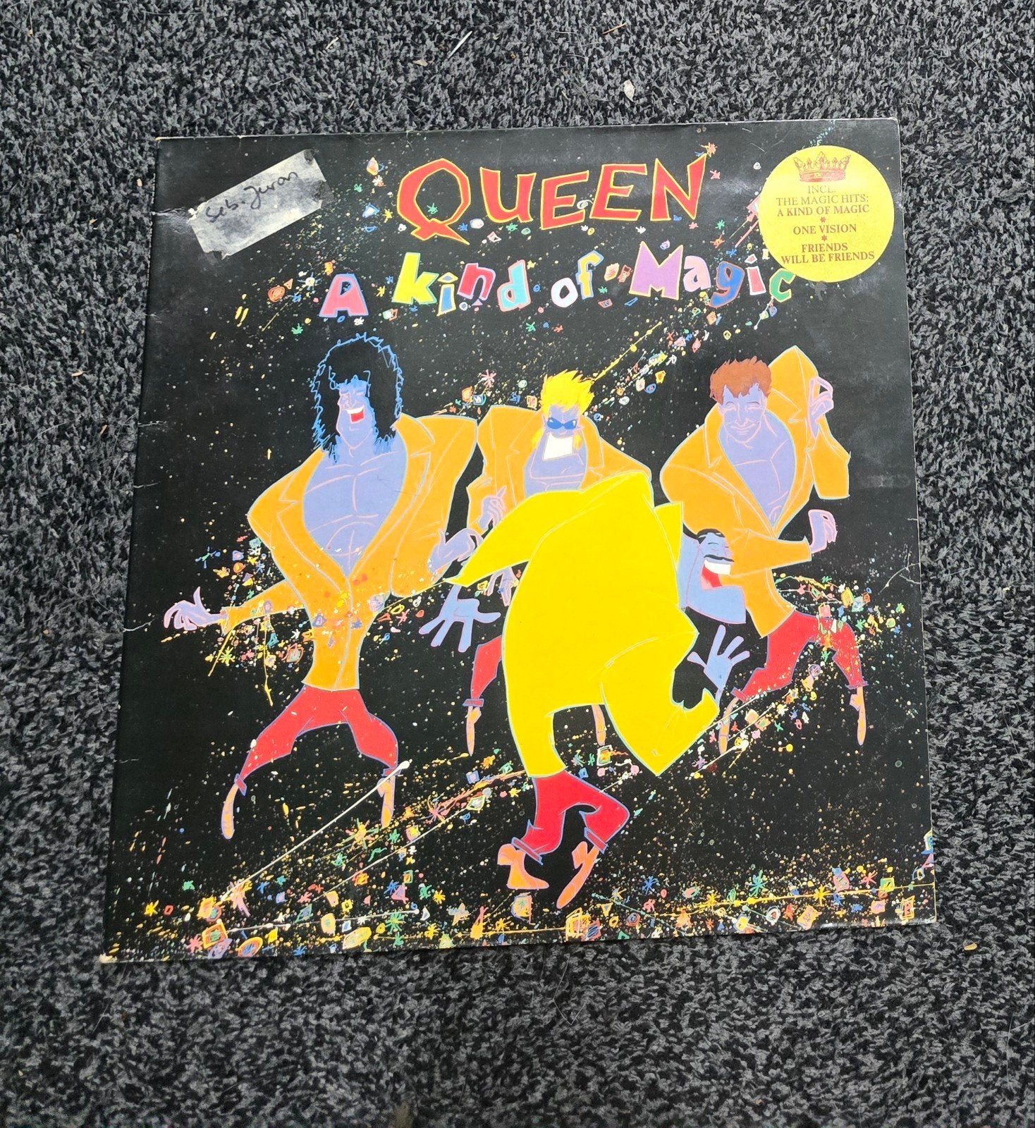 Queen a kind of magic lp Gatefold, Cd's en Dvd's, Vinyl | Rock, Ophalen of Verzenden, Gebruikt, 12 inch, Poprock