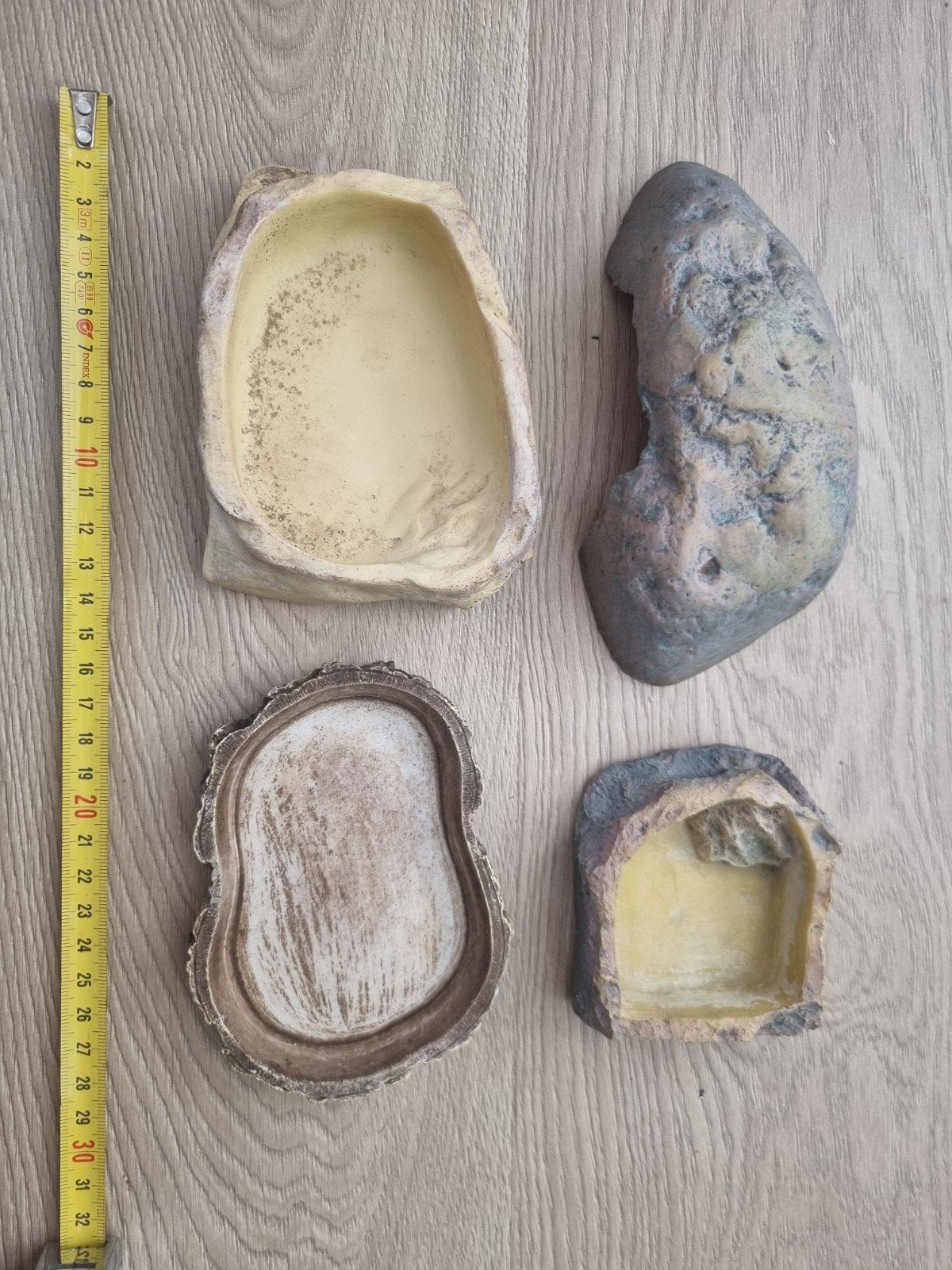 Voerbakken en schuilplaats ExoTerra, Dieren en Toebehoren, Reptielen en Amfibieën | Toebehoren, Ophalen of Verzenden, Gebruikt