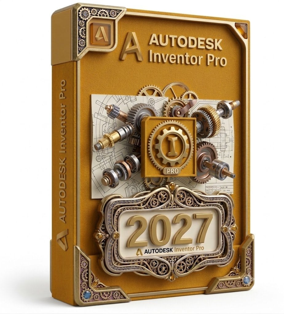 Autodesk Inventor Professional 2027 volledige versie, Computers en Software, Ontwerp- en Bewerkingssoftware, Ophalen, Nieuw, Windows