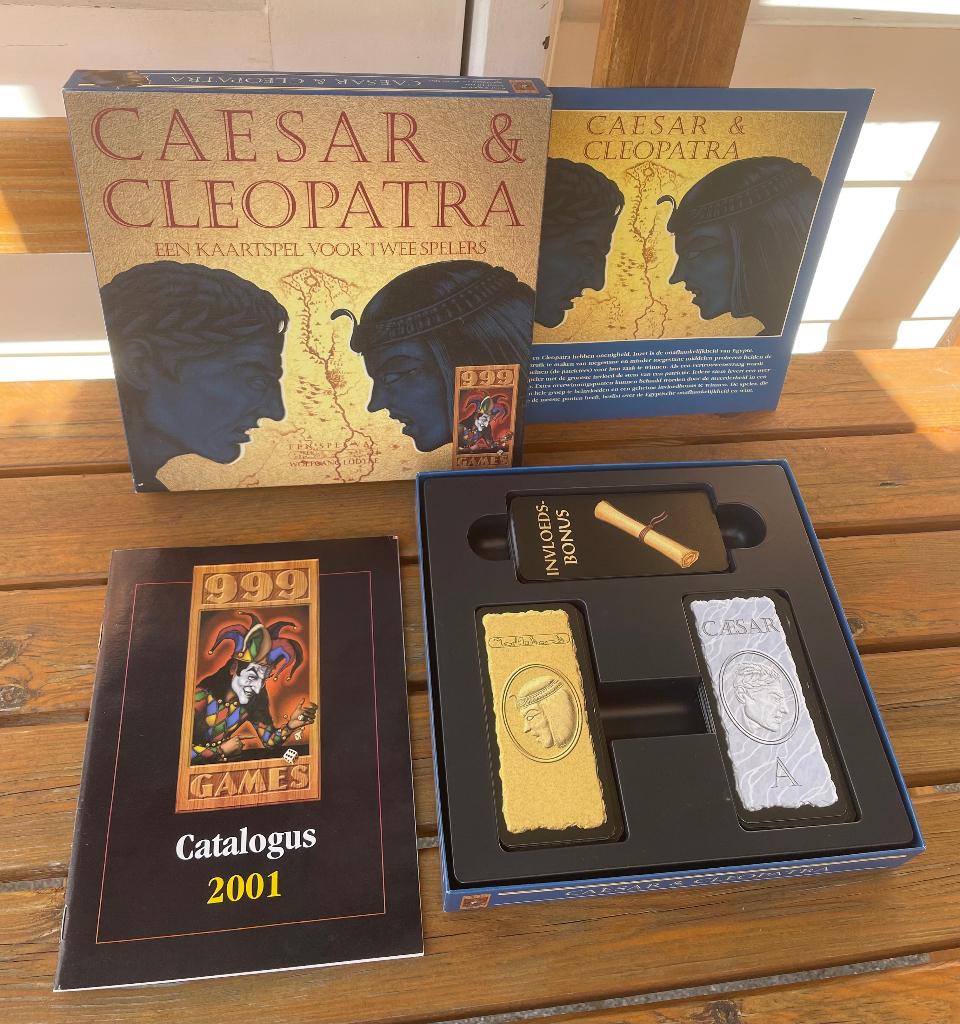 Caesar & Cleopatra - Kaartspel voor tweespelers 999 games, Ophalen of Verzenden