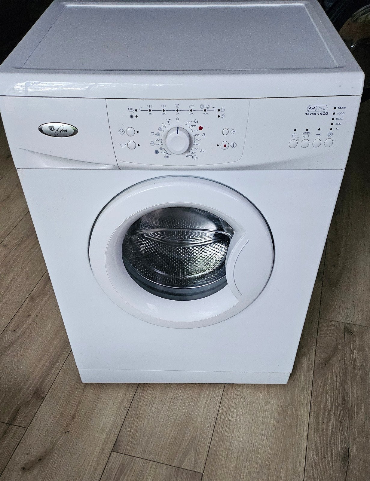 Whirlpool Wasmachine A-A Classe 5kg 1400 toeren, Witgoed en Apparatuur, Ophalen, 1200 tot 1600 toeren, Gebruikt, 4 tot 6 kg