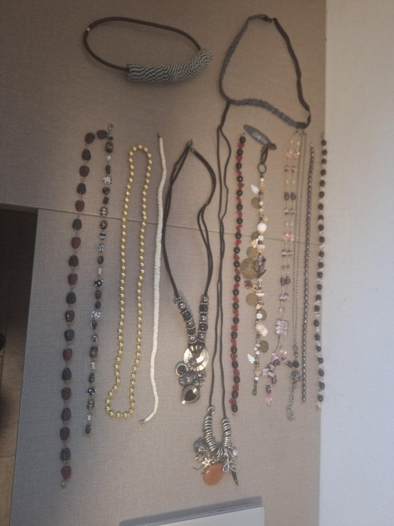 14 kettingen nieuw en zo goed als nieuw; variatie, Sieraden, Tassen en Uiterlijk, Kettingen, Ophalen of Verzenden, Zo goed als nieuw