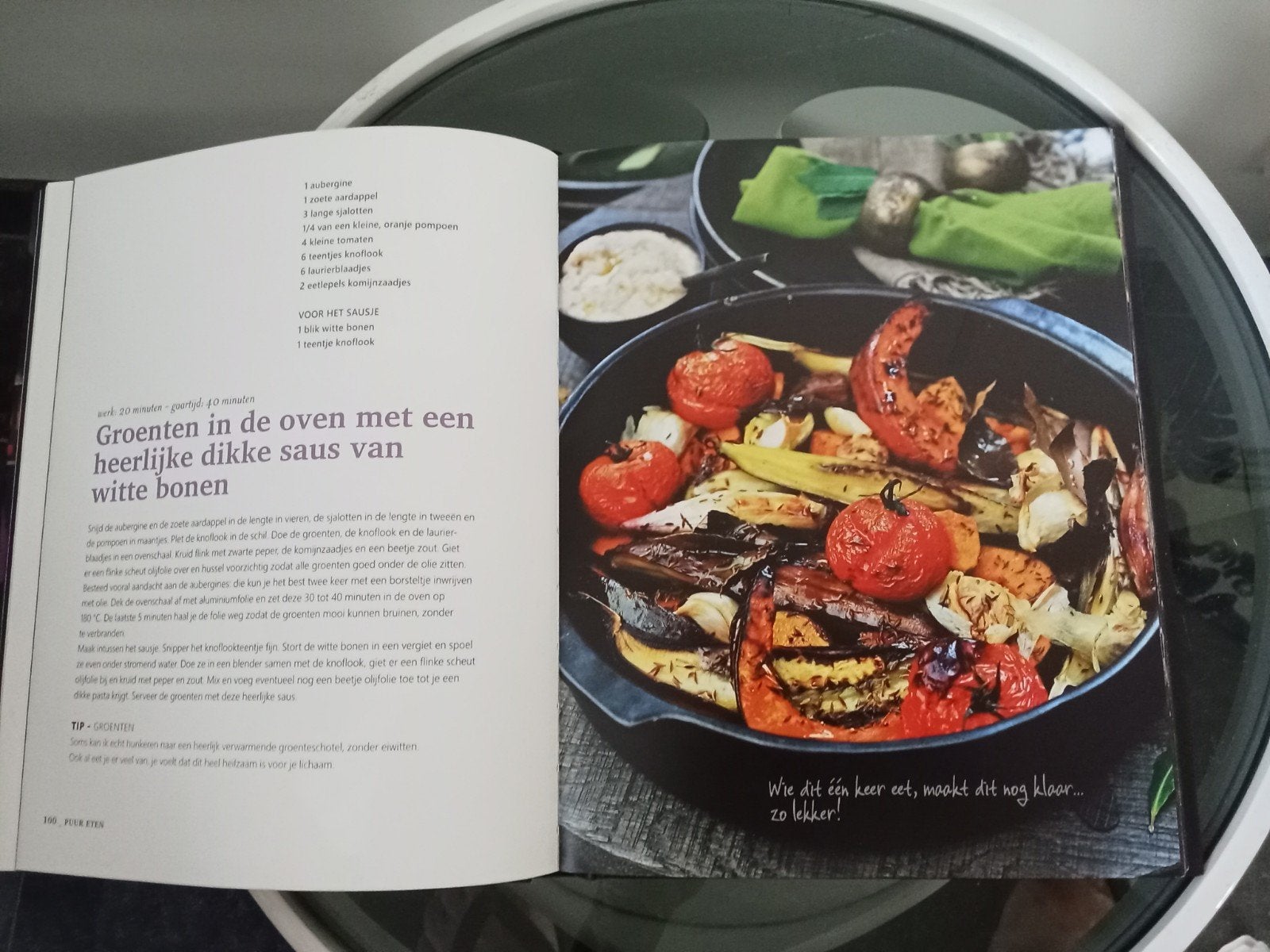 Pascale Naessens - Puur eten dat je gelukkig maakt, Boeken, Ophalen of Verzenden, Zo goed als nieuw, Pascale Naessens