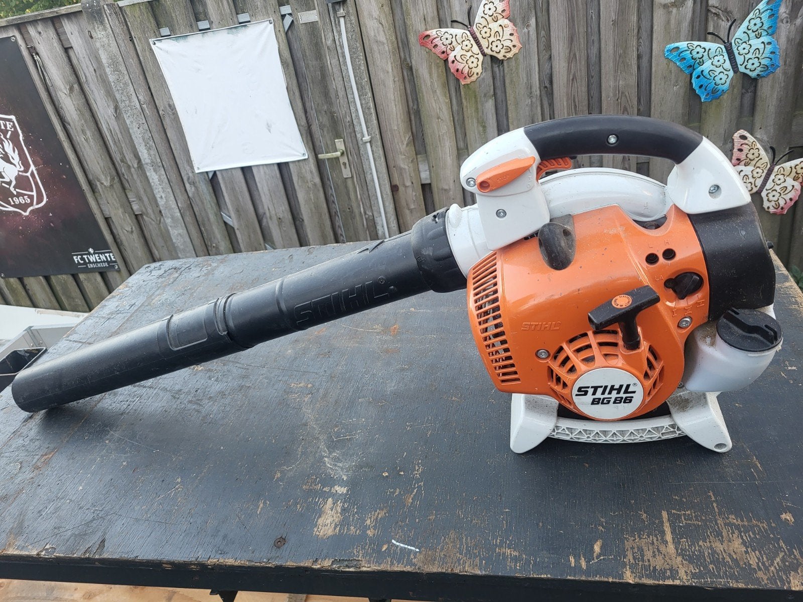 Stihl BG 86 Bladblazer - Benzine, Handgedragen, Tuin en Terras, Ophalen, Gebruikt, Handgedragen, Stihl