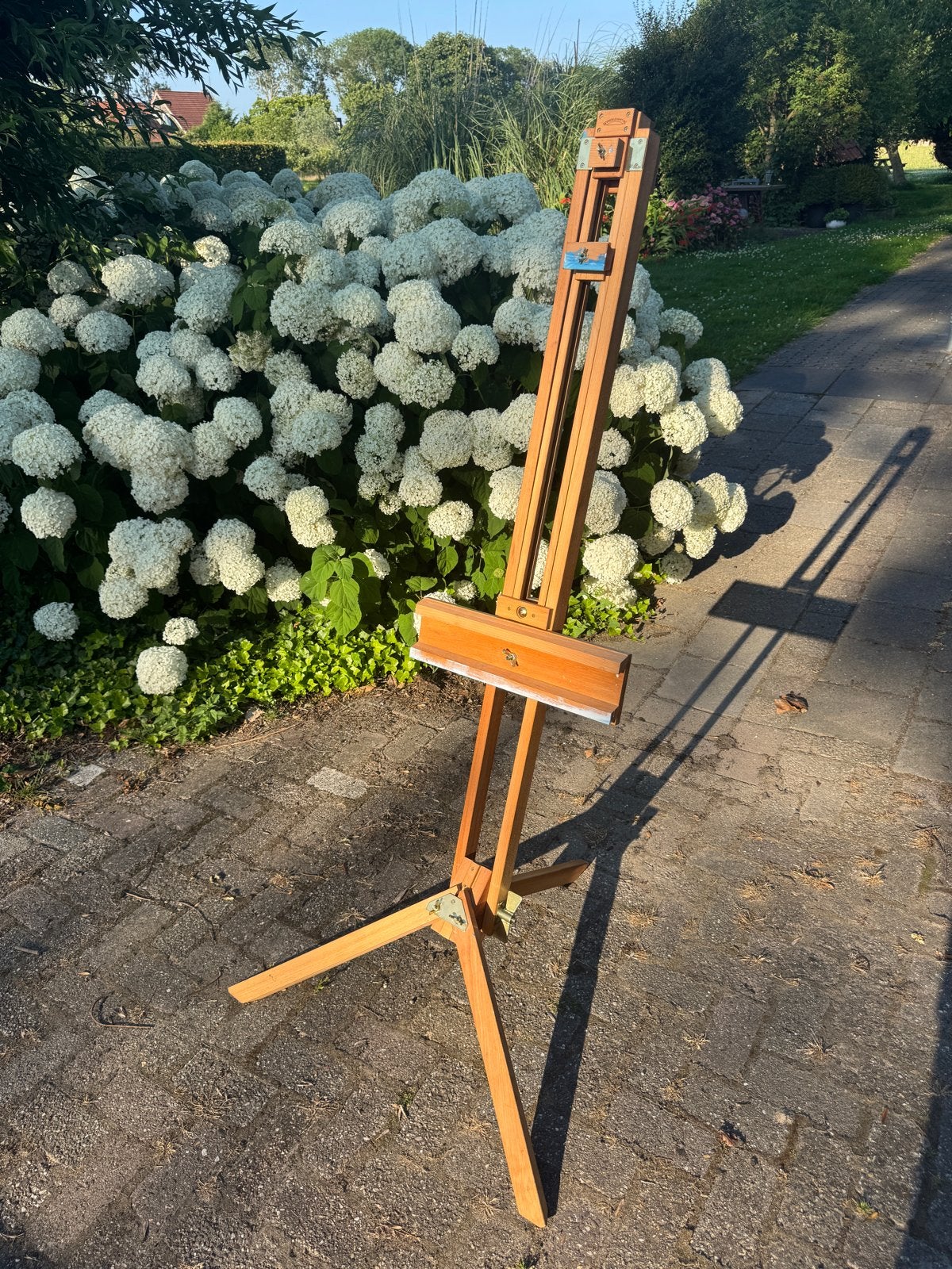 Houten schildersezel Winsor & Newton, Ophalen of Verzenden, Gebruikt, Ezel
