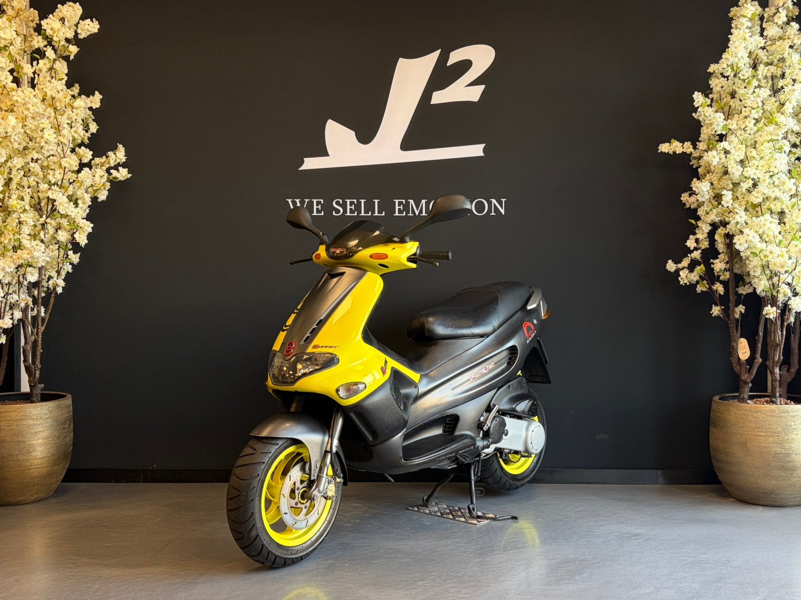 Gilera Runner 2t Dubbel Disc | Geel | Brom | 2003 | 12935 km, Gebruikt, Overige modellen, ., Ophalen of Verzenden