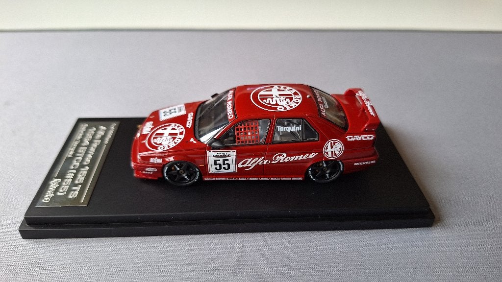 1:43 HPI Racing - Alfa Romeo 155 TS #55 (Tarquini) BTCC, Ophalen of Verzenden, Zo goed als nieuw, Auto, Overige merken