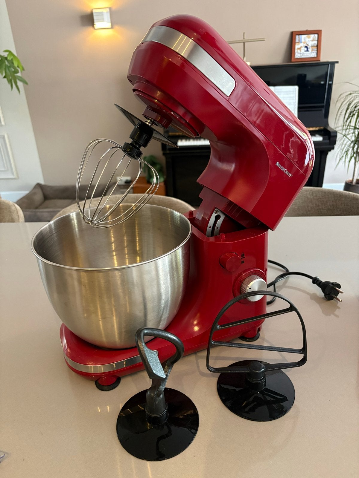 Silvercrest Keukenmachine, 3 tot 4 liter, Ophalen, Gebruikt, 3 snelheden of meer