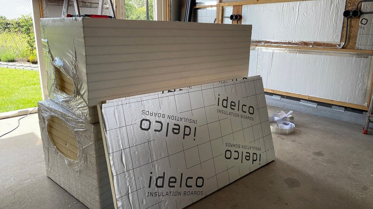 Idelco isolatieplaten, Ophalen, Hardschuim (Pir), 4 tot 8 cm, Minder dan 5 m²