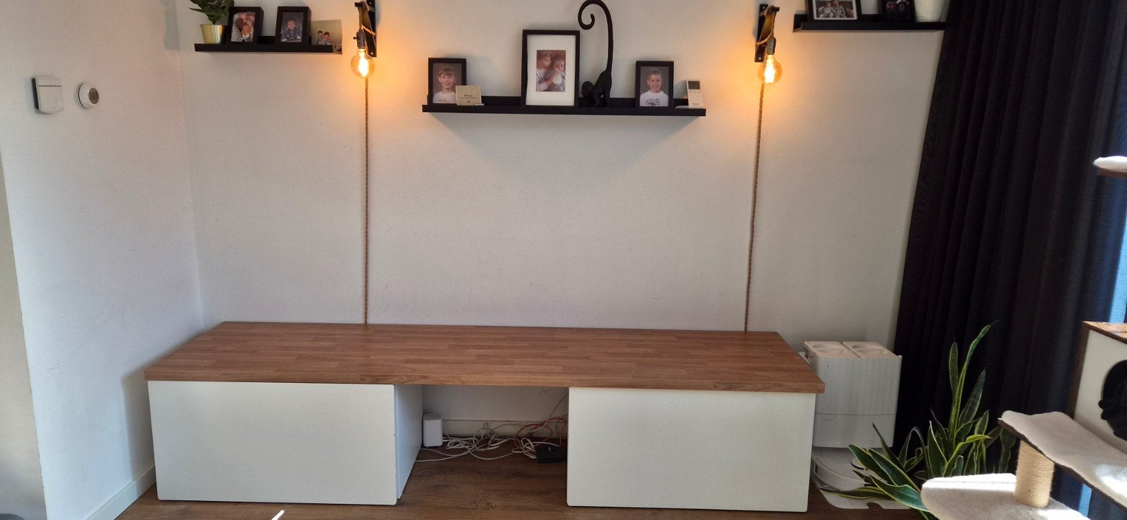 Ikea Smastad speelgoedkisten en werkblad, Gebruikt, Ophalen of Verzenden, 200 cm of meer, Minder dan 100 cm