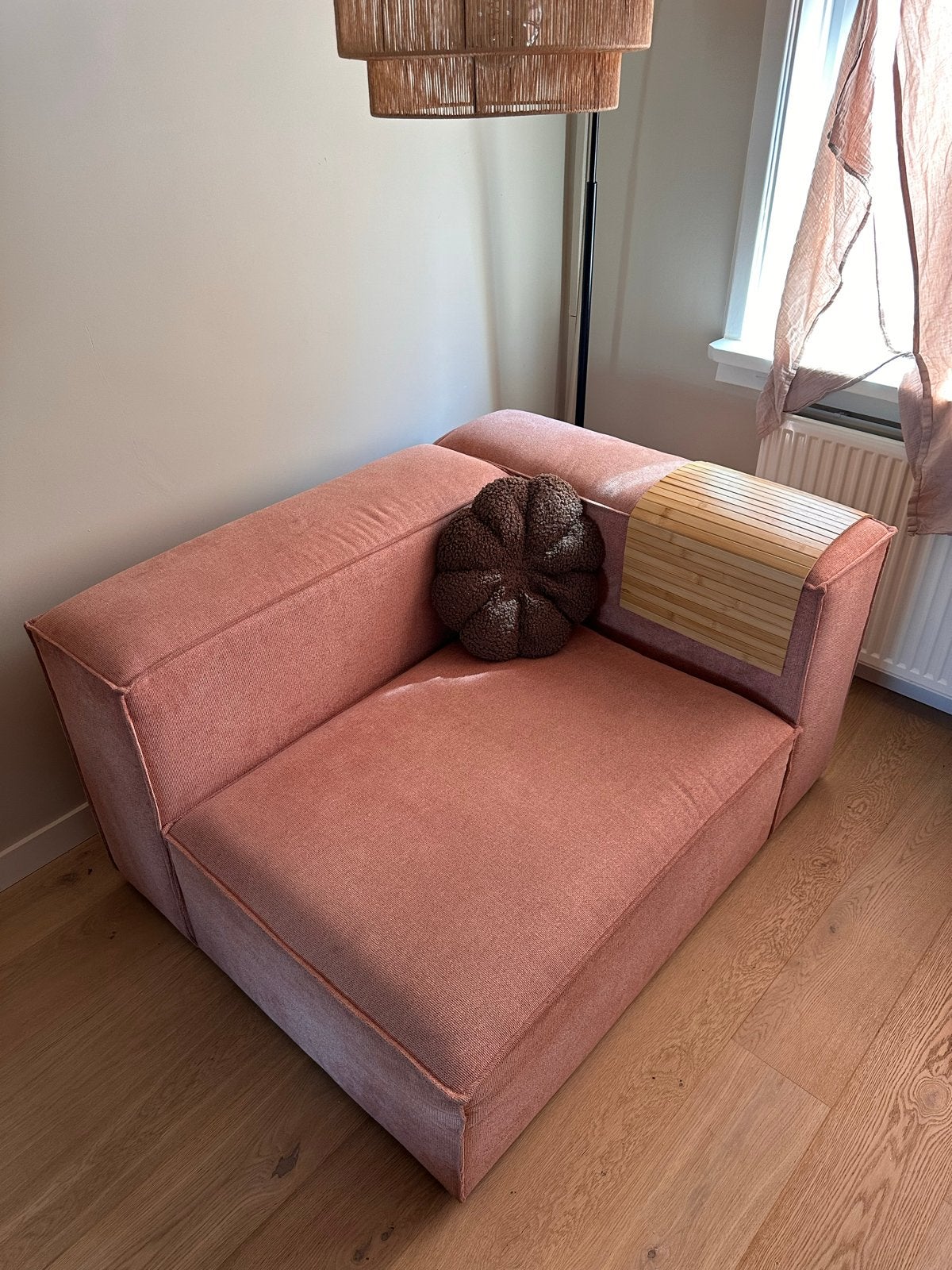 Nous Living Igor Roze Zithoek, Huis en Inrichting, Ophalen, Eenpersoons, Nieuw, 75 tot 100 cm