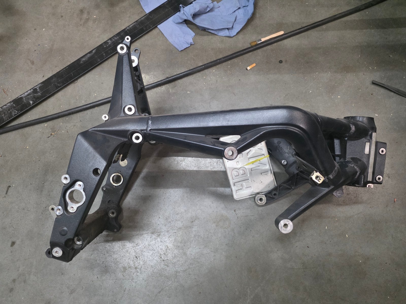 Onderdeel frame triumph daytona 675 met nederlands kenteken, Ophalen, Triumph, Triumph, Triumph