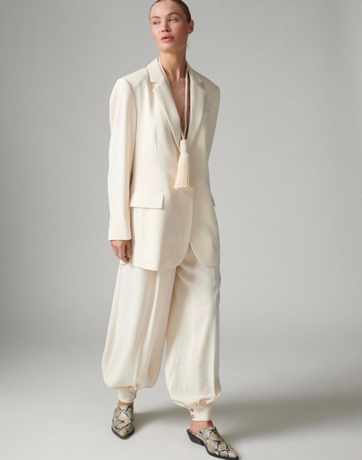 Day Birger et Mikkelsen colbert offwhite M 40, Maat 38/40 (M), Overige kleuren, Ophalen of Verzenden, Zo goed als nieuw